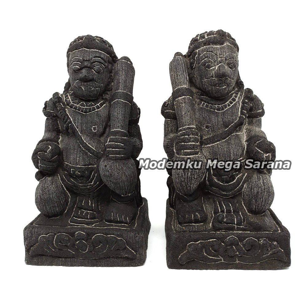 Sepasang Miniatur Patung Arca Gupala Gupolo - T15