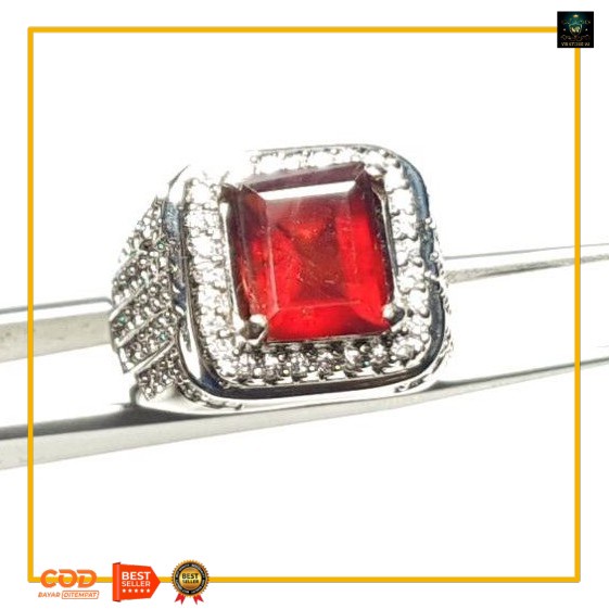 Natural Red garnet srilanka kotak