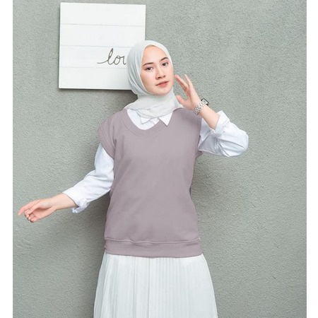 BEFAST - ZEC OOTD Wanita Rompi DAHLIA / Abaya Vest / Rompi Wanita Kekinian / Rompi Banyak Warna / Rompi Untuk OOTD Wanita