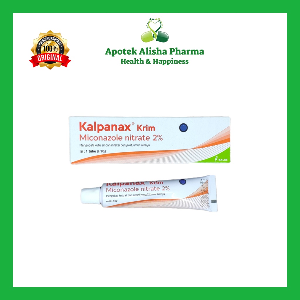 Kalpanax Krim 5gr/10gr Kalpanax Salep Tube 6gr - Kalpanax Miconazole Cream Gatal/Jamur/Panu/Kalpanak Krim