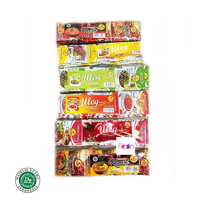 

Langsung Order Sambal Uleg (Sambal Terasi Asli) Isi 10 Pcs - Sambal Bawang Diskon