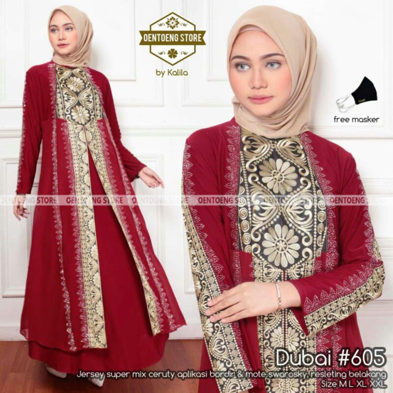 Glosir Gamis Abaya Turkey Dress Muslim Gamis Jumbo Abaya Bordir Abaya Dubai Terbaru Jubah