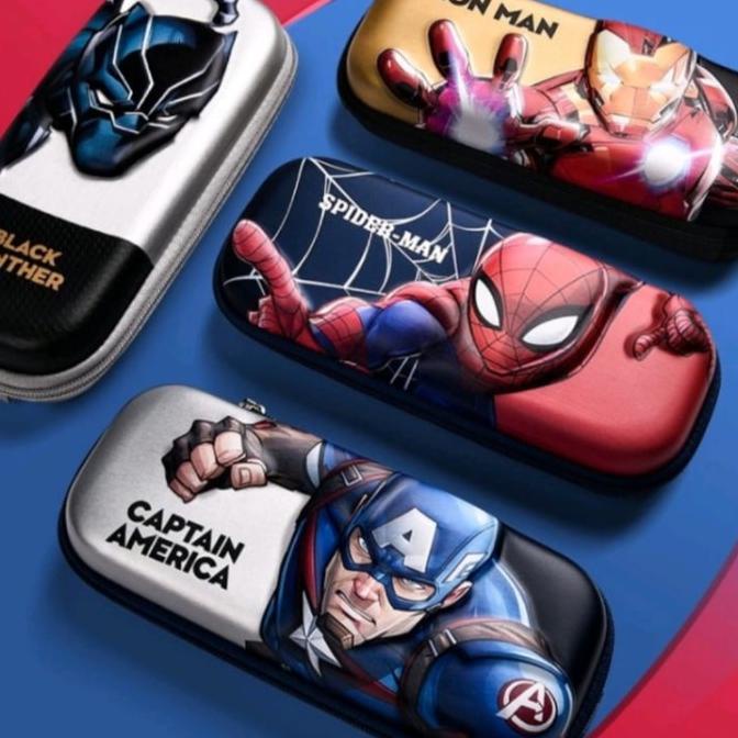

BAYAR DITEMPAT 3D Kotak Pensil Hard Case Superhero c.america spiderman Ironman Black/TEMPAT PENSIL AESTHETIC/TEMPAT PENSIL ANAK PEREMPUAN/TEMPAT PENSIL LUCU/TEMPAT PENSIL 3D/TEMPAT PENSIL TRANSPARAN/TEMPAT PENSIL LUCU/TEMPAT PENSIL KOREA/TEMPAT PENSIL