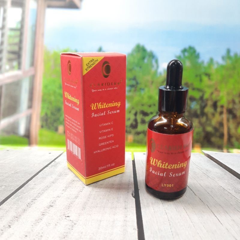 SERUM CLARIDEM WHITENING FACIAL SERUM // serum klaridem whitening facial serum ori