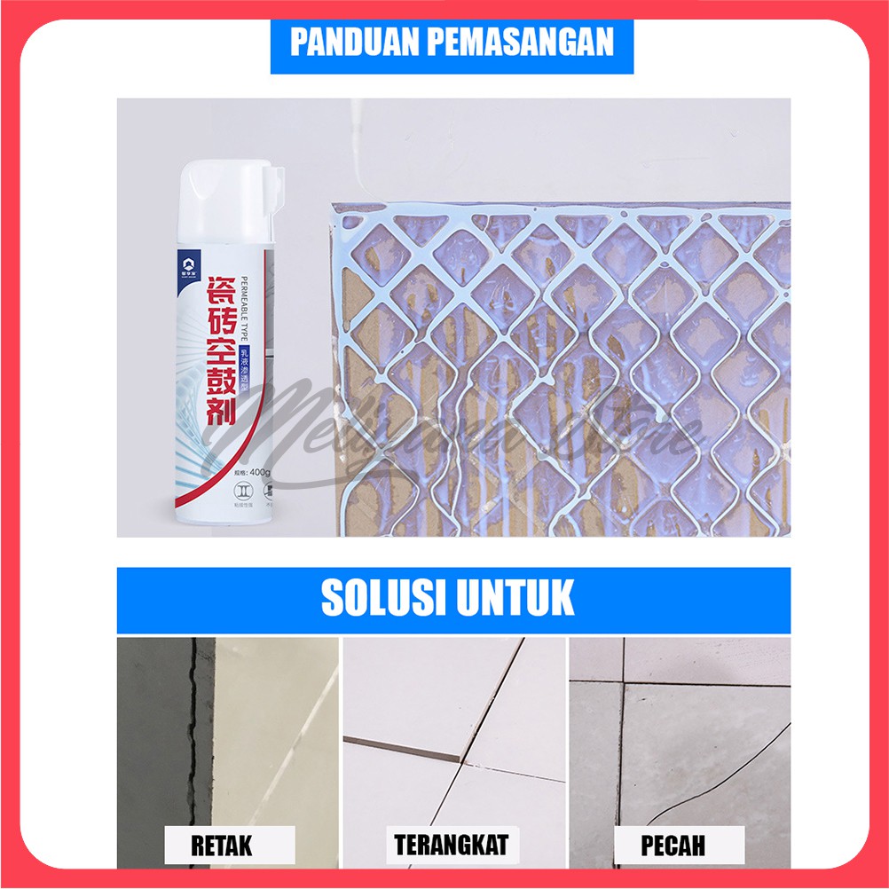 Lem Celah Keramik Perbaikan Keramik Terangkat Kopong Pecah Dan Lepas Tile Reform