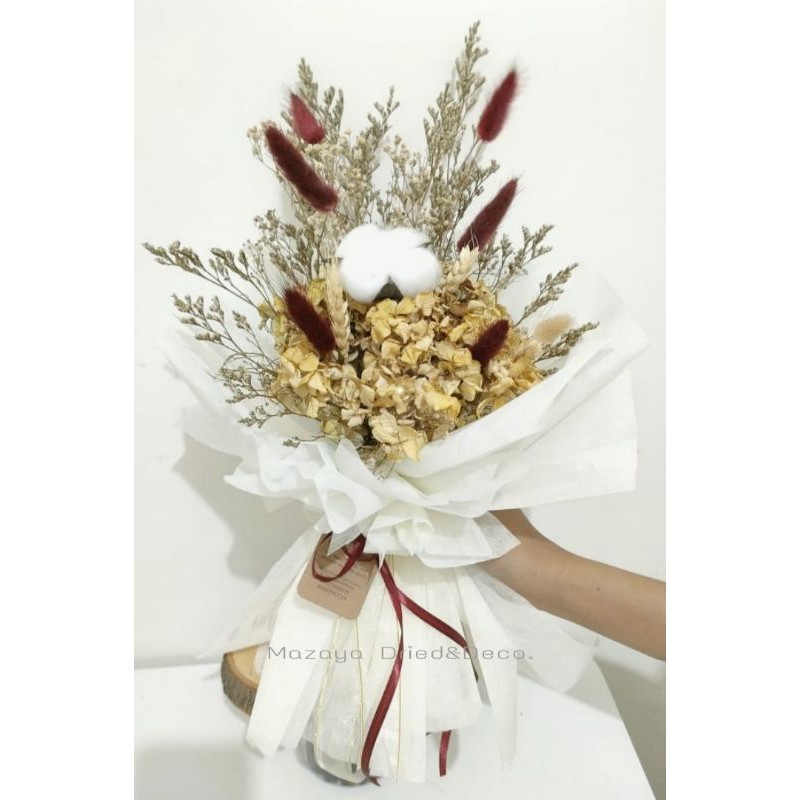 handbucket - hortansia buket - buket wedding