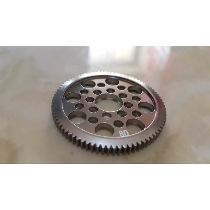 sakura alloy 7075 metal 48p spur gear 80 tooth 80T for 1/10 drift race