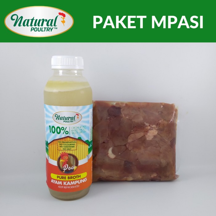 

READY - PAKET MPASI (KALDU KAMPUNG MURNI 400ML + ATI PROBIOTIK 500GRAM)