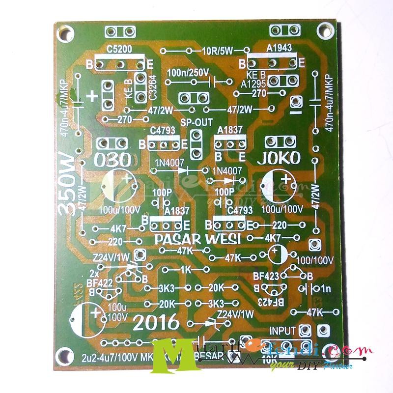 PCB Power Amplifier 350Watt 030 PASAR WESI