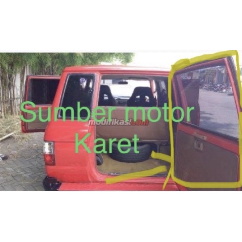 Orisinil Karet Pintu Belakang Toyota Kijang Super KF 40