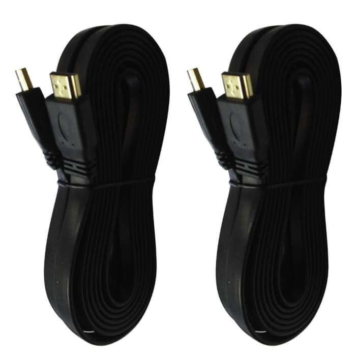 Kabel HDMI 5m 5 Meter FLAT 1.4 HIGH SPEED GOLD PLATE