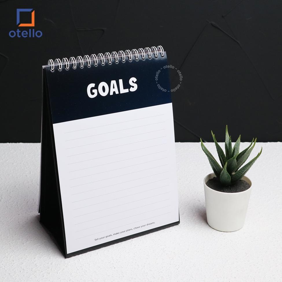 

[PROMO YCG76] Kalender Meja 2022 Kalender Goals Keren Banget ! Desk Calendar Minimalist Quotes Motivasi Paling Popular