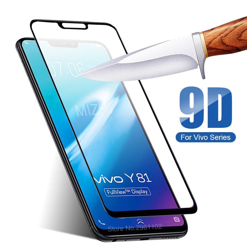 PROMO Tempered Glass OPPO A3s NEW TG Layar FULL COVER Black Premium Glass Anti Gores Kaca