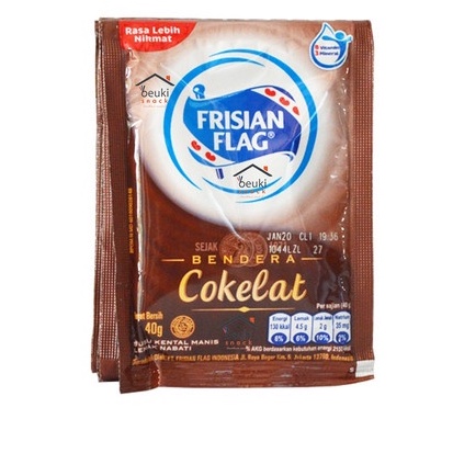 

Susu Bendera Coklat / Putih Sachet Renceng 40 Gram 6 Saset