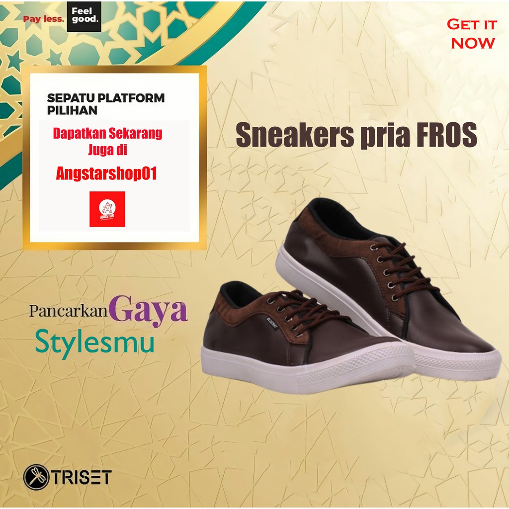 SEPATU SNEAKERS LOW PRIA COWOK HIGH QUALITY PREMIUM ELEGAN STYLISH KOREA ORIGINAL FROST MURAH