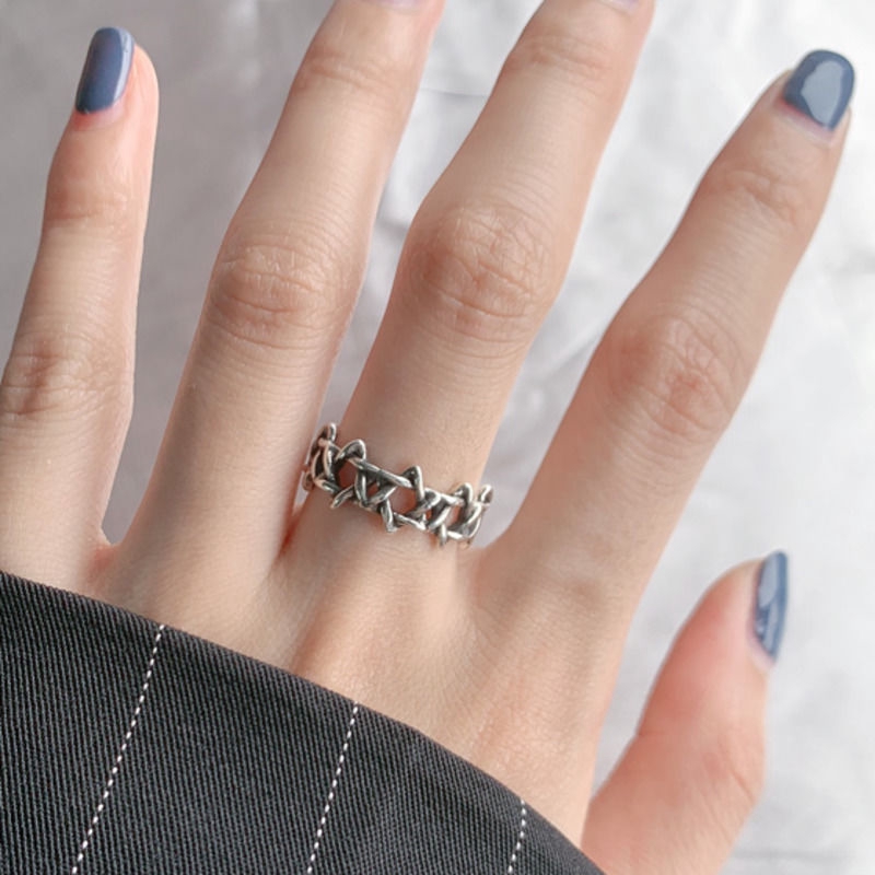 Braided Ring Hollow Fashion Personality