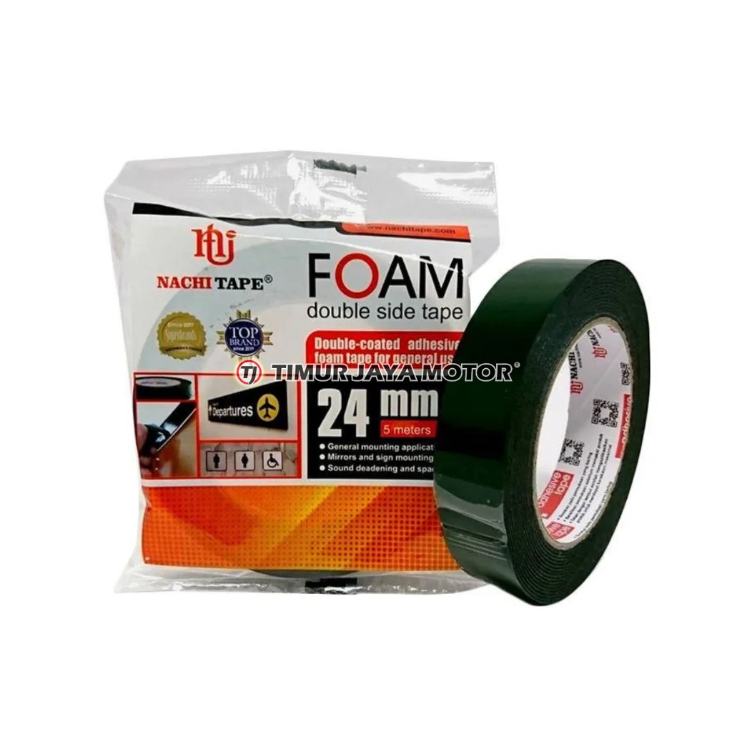 

ISOLASI DOUBLE TAPE FOAM BESAR 24MM NACHI Kode 792427