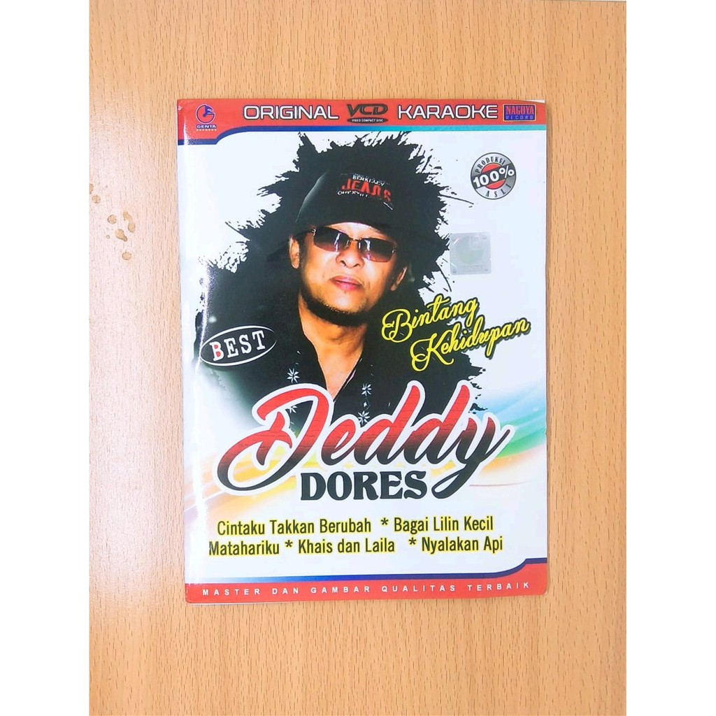 TERLARIS KASET VCD ORIGINAL LAGU DEDDY DORES BISA KARAOKE