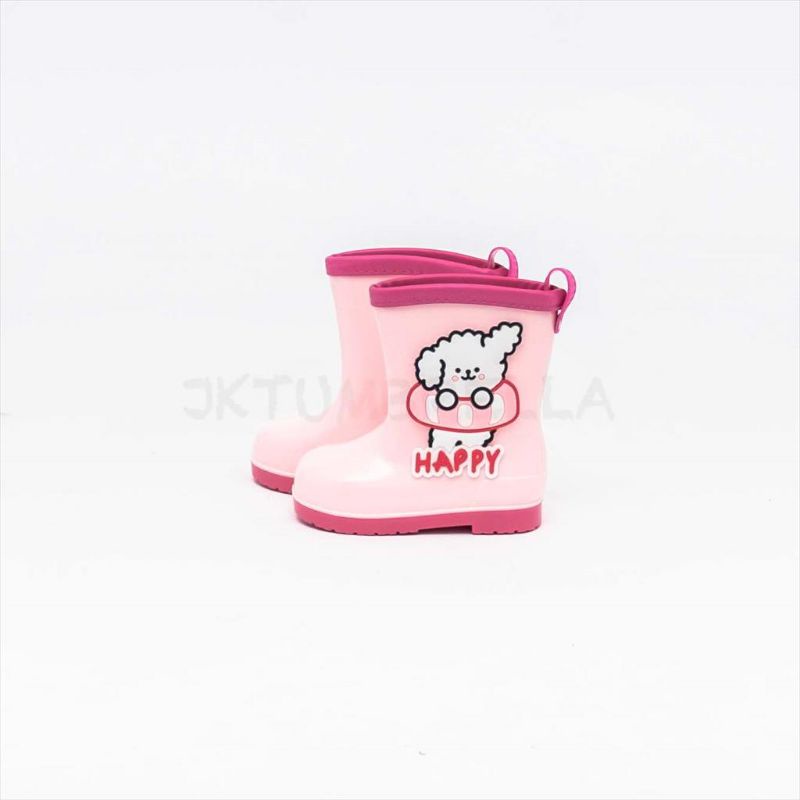 Sepatu Boot Anak Impor / Karet Sintetis / Lucu &amp; Unik / Motif Animal - 1907_