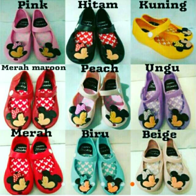 Jelly Shoes Minnie Melissa