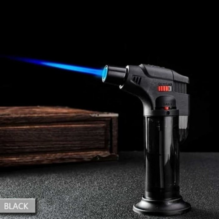 Jet Torch Lighter Korek Api Gas Las Power Tembakan Bakar Arang Buhur