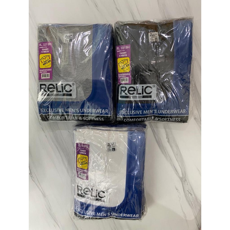 Kaos Dalam Oblong T Shirt Crew Neck V Neck Pria Relic Lengan Pendek Kaos Dalam Relic Kaos Dalam Pria