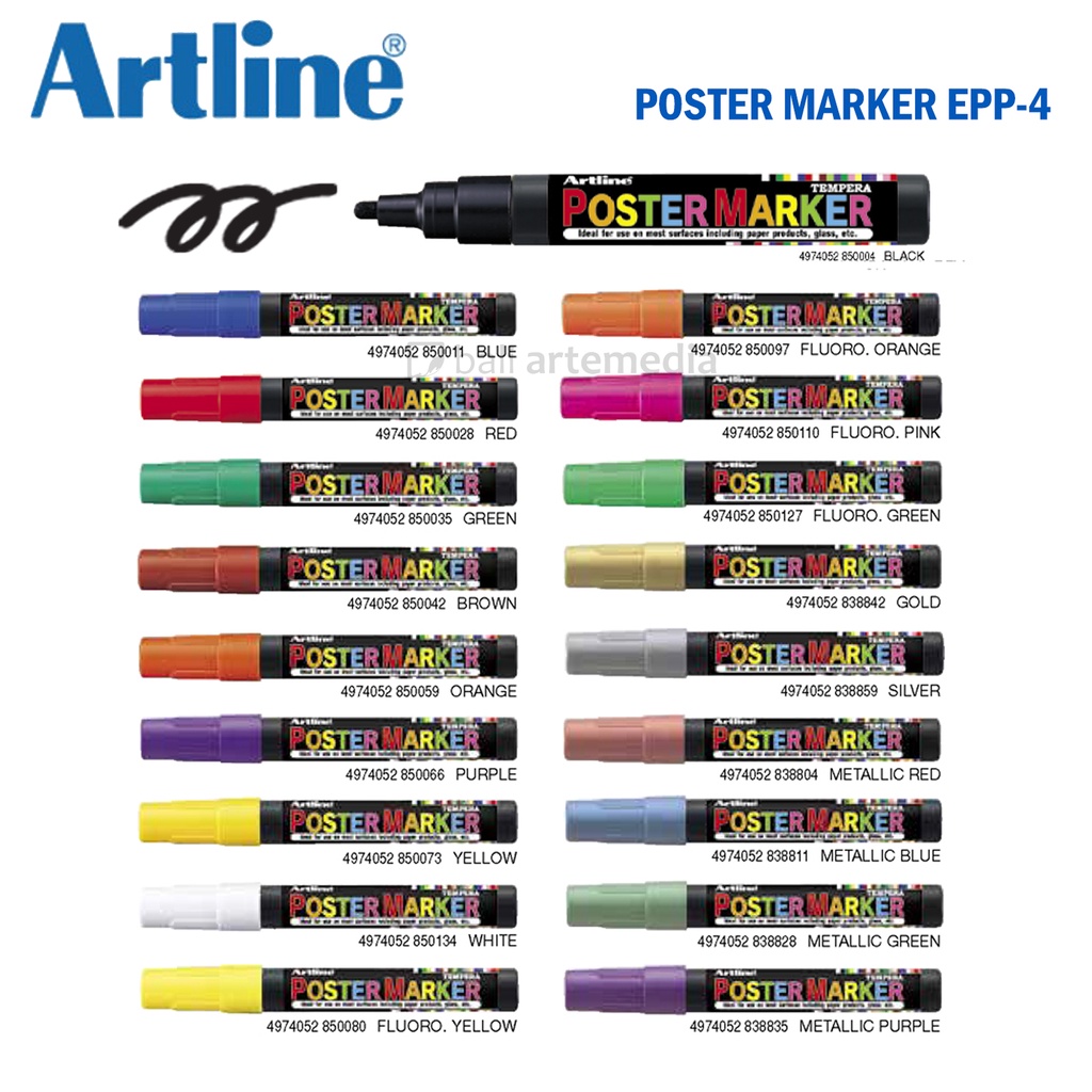 Artline Poster Marker 4.0mm