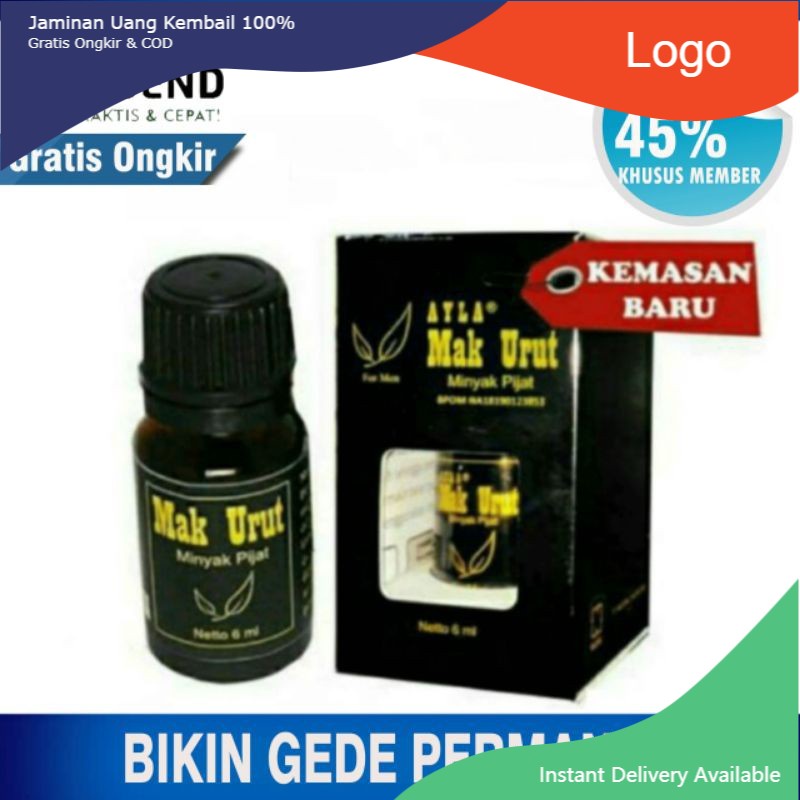 MAK URUT NASA ASLI ORIGINAL + PEMBESAR PENNIS + PEMBESAR MR P