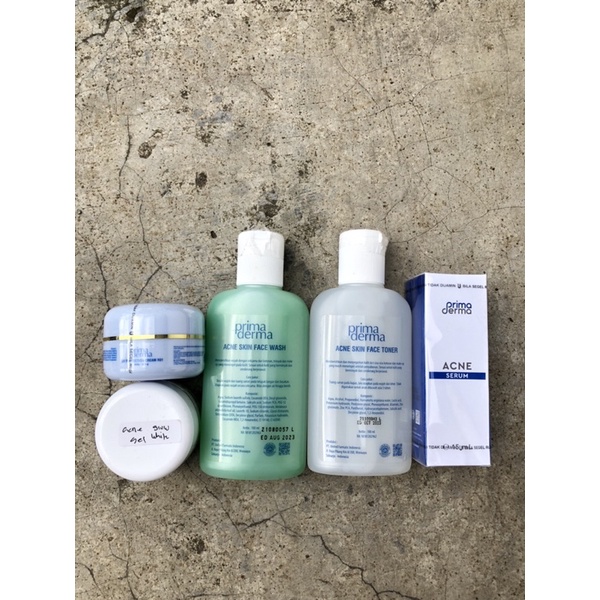 PRIMADERMA ACNE (acne white/acne glow/acne tuntas)