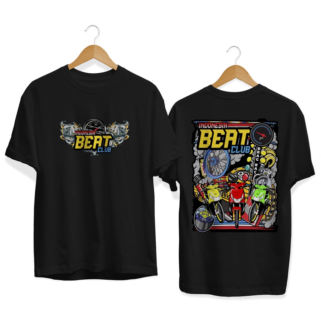 KAOS BAJU MOTOR OTOMOTIV BEAT STYLE INDONESIA CLUB