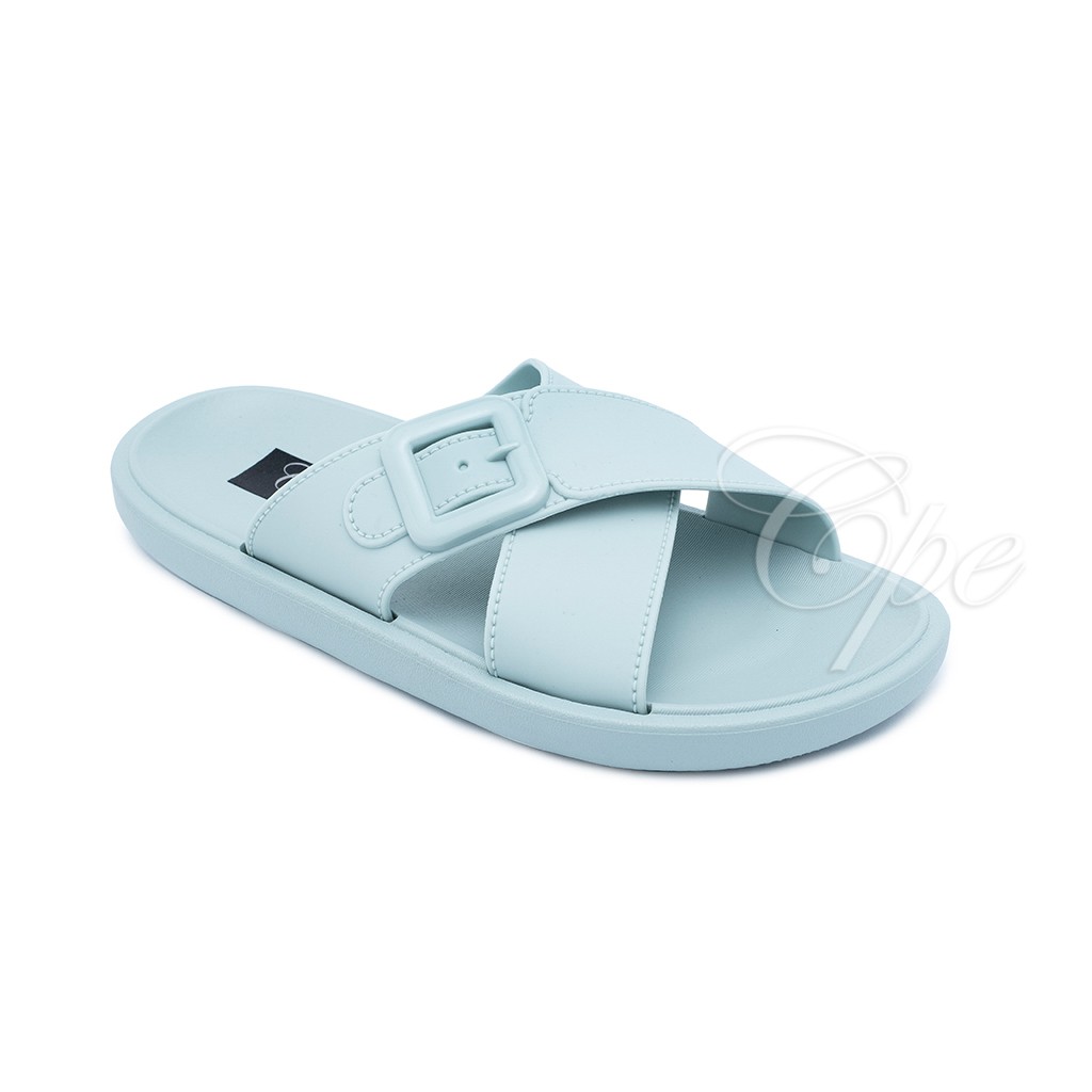 CALL SLPT OVAL_X Sandal Slop Slip On Teplek Wanita Sandal Cewek-1