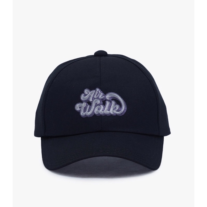 Airwalk Shawn Unisex Caps Cap Topi ORIGINAL BLACK