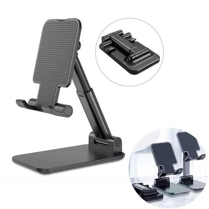 Dudukan Hp Holder Phone Standing Desktop Universal iphone Xiaomi Oppo Samsung Realme Vivo Redmi dll