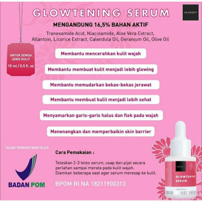 Scarlett Whitening Paket 3 Item [COD] Official Body Lotion Scrub Lulur Original Felicya Resmi Lengkap