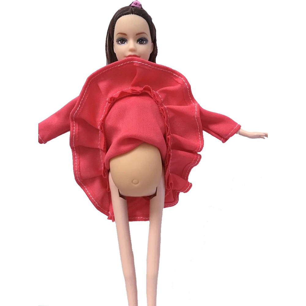 barbie have a baby in her tummy