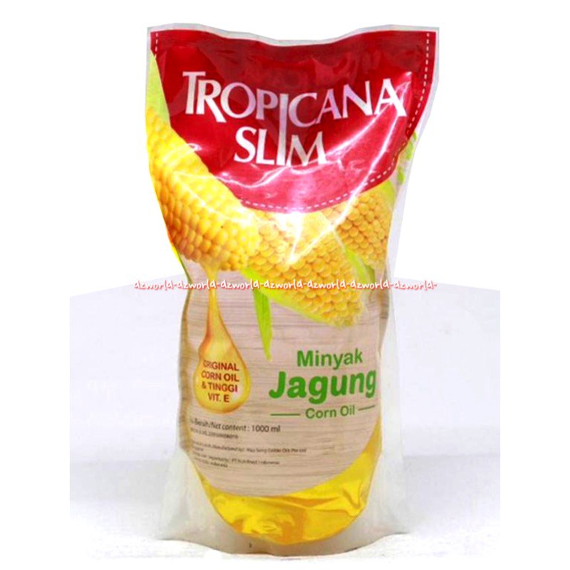 Tropicana Slim Corn Oil Refill Minyak Jagung Minyak Goreng Rendah Lemak 1liter Shopee Indonesia