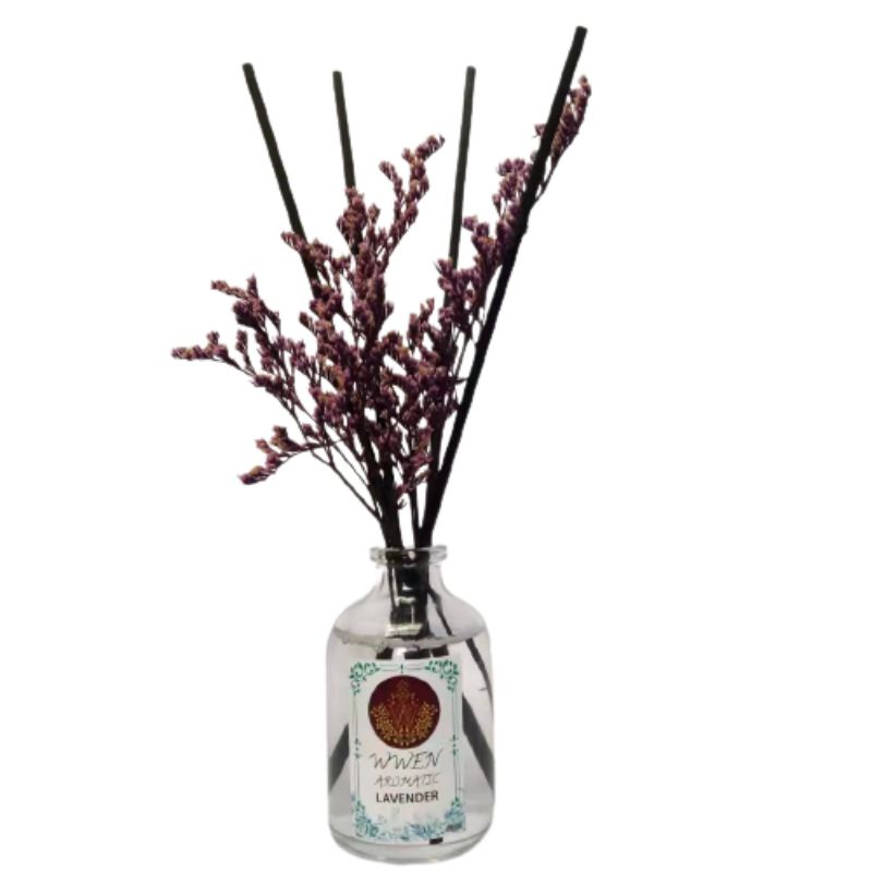 Reed Diffuser Aromatherapy Bunga Difuser Aroma Pengharum Ruangan Pewangi Oil Reed Difuser REED DIFFUSER LOVER'S GRASS REED DIFFUSER REFILL REED DIFFUSER HAMPERS PENGHARUM RUANG AROMATERAPI-ARM  BUNGA LAVENDER