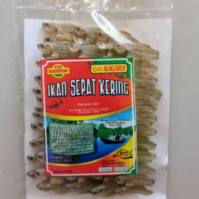 

Ikan sepat kering