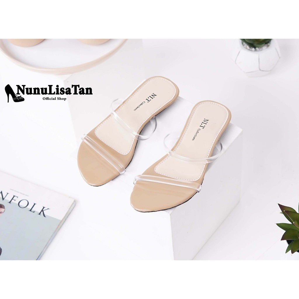 NunuLisaTan KIARA - Sandal Sendal Cantik Lucu Jelly Korea