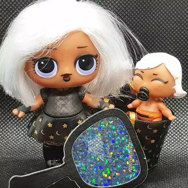 LOL SURPRISE KAPSUL , RAMBUT ASLI DAN BISA DI SISIR , BONEKA TIDAK KERAS DAN BESAR.