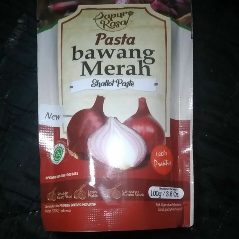 

Pasta Bawang Merah, bawang merah ulegan praktis buat masak