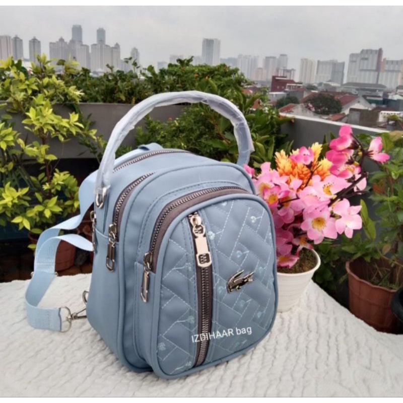 RANSEL MINI MULTIFUNGSI WANITA RES LURUS TERLARIS