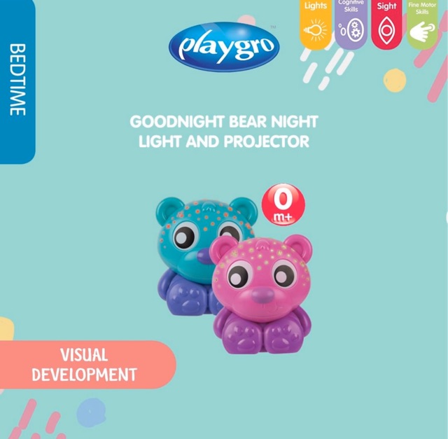 Playgro Goodnight Bear Light Projector