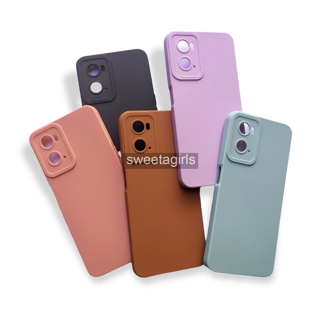 Softcase Silicon untuk Oppo A36 / A76 ( Sama Ukuran) - Sweetacase.id -  Case Macaroon - Candy Case - Casing Baby - Aesthetic Case