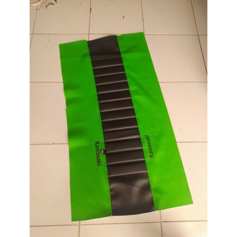 Sarung Jok/Kulit Jok Motor Kawasaki KLX Variasi Pres Timbul Tengah