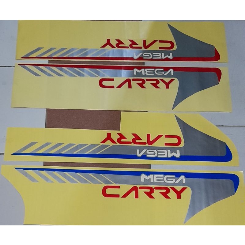 Stiker list body stiker APV Mega Carry / Sticker List Body Pintu Mega Carry APV
