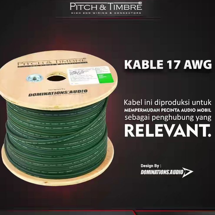 Kabel Speaker Pitch & Timbre OFC 16 Awg Competisi