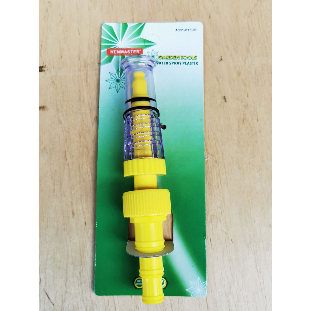 Semprotan Air Taman Lurus PLASTIK HSS - Hose Nozzle PVC 530 - Kepala Spray Cuci Mobil Motor - Kepala Selang