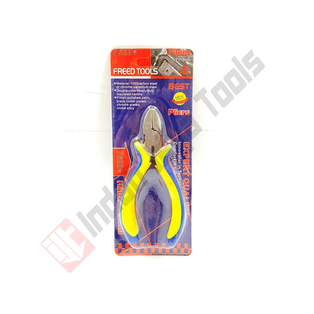 FREED TOOLS Tang Potong MINI 4.5 INCH - Diagonal Cutting Pliers Knip