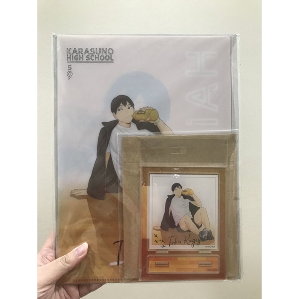 Tobio Kageyama Haikyuu Clearfile & Acrylic Standee